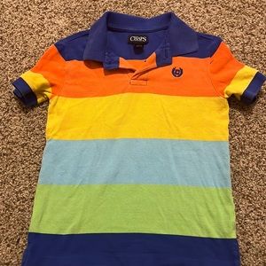 Boys Chaps Polo Shirt. Size 5